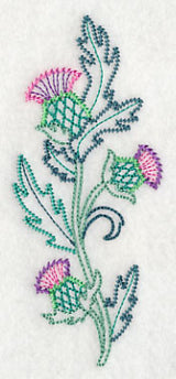 Celtic Thistle Spray (Vintage)