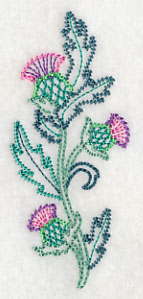 Celtic Thistle Spray (Vintage)