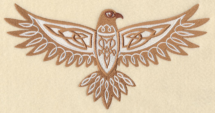 Celtic Knotwork Hawk