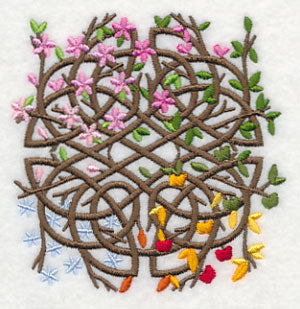 Seasons Celtic Medallion