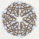 Seasons Celtic Medallion - Winter