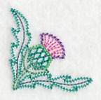 Celtic Thistle Corner 1 (Vintage)