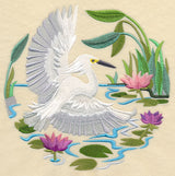 Snowy Egret Scene