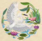 Snowy Egret Scene