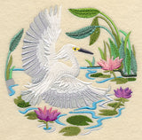 Snowy Egret Scene