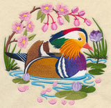 Mandarin Duck Scene