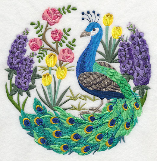 Peacock Scene