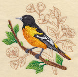 Oriole with Delicate Branches