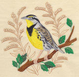 Meadowlark with Delicate Branches