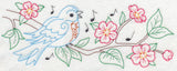 Singing Bluebird Border (Vintage)