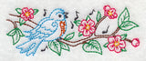 Singing Bluebird Border (Vintage)