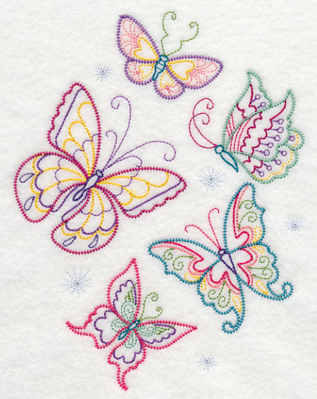 Dreamy Butterfly Flight (Vintage)