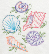 Seashell Shore Collage (Vintage)