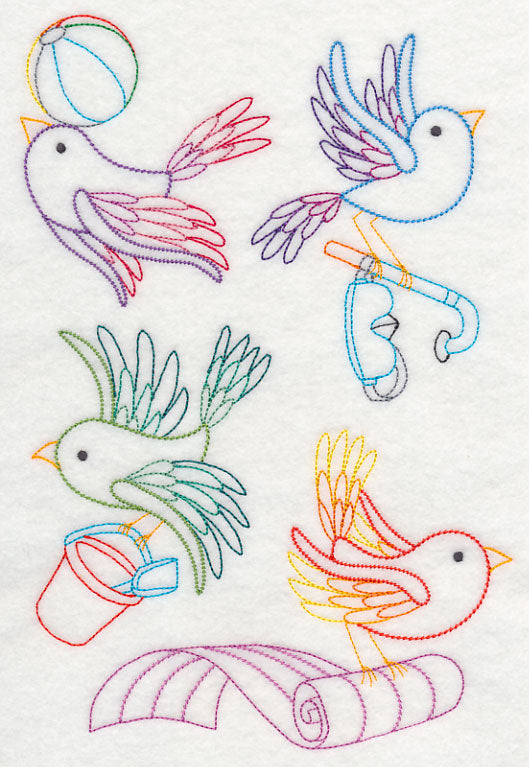 Beach Bum Birds (Vintage)