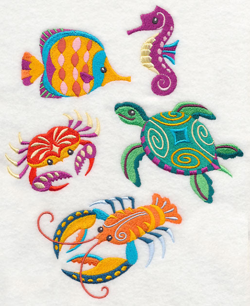 Under the Sea Life Collage