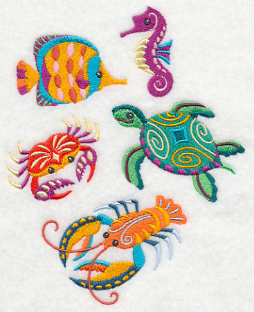 Under the Sea Life Collage