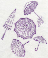 Victorian Parasol Collage