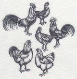 Country Chicken Sketch