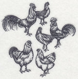Country Chicken Sketch