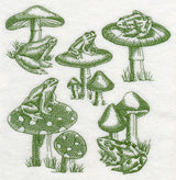 Toad and Stool Medley (Toile)