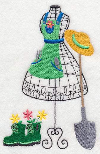 How Does Your Garden Grow Dress Form