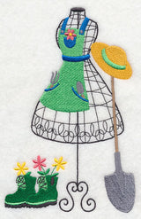 How Does Your Garden Grow Dress Form