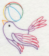 Beach Bum Bird with Ball (Vintage)