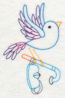 Beach Bum Bird with Snorkel (Vintage)