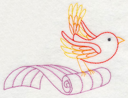 Beach Bum Bird with Towel (Vintage)