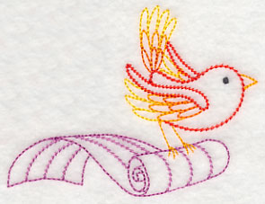 Beach Bum Bird with Towel (Vintage)