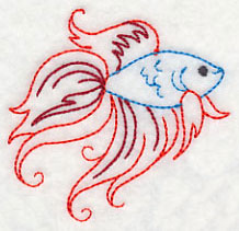 Tropical Fish Betta (Vintage)