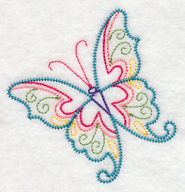 Dreamy Butterfly 4 (Vintage)