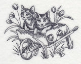 Kittens in Cart