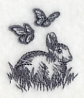 Bunny and Butterflies