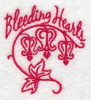 Spring Garden Bleeding Hearts