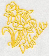 Spring Garden Daffodils