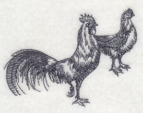 Country Chicken Pair 1