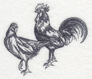 Country Chicken Pair 2