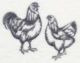 Country Chicken Pair 3