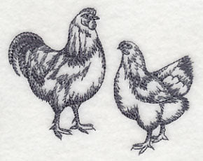 Country Chicken Pair 3