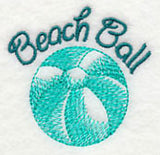 Fun In the Sun Beach Ball (Toile)