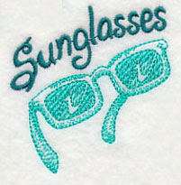Fun In the Sun Glasses (Toile)