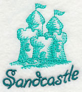 Fun In the Sun Sandcastle (Toile)