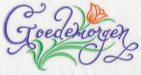 Good Morning - Dutch Goedemorgen