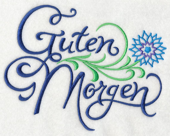 Good Morning - German Guten Morgen