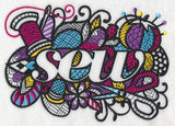 Crafty Sew (Blackwork)