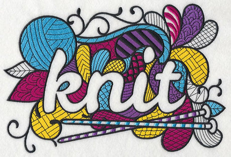 Crafty Knit (Blackwork)