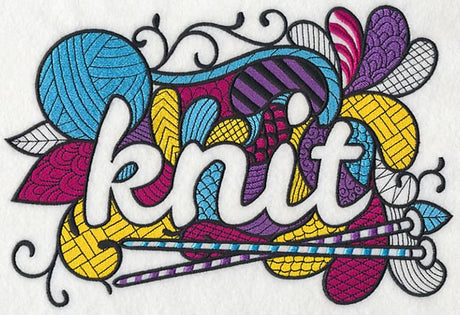 Crafty Knit (Blackwork)