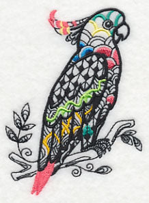 Cockatoo (Blackwork)