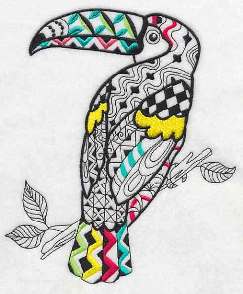 Toucan (Blackwork)